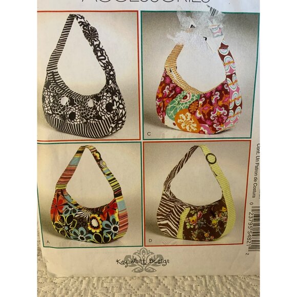 McCall's Misses Handbag Sewing Pattern M6045 - uncut - Picture 2 of 9